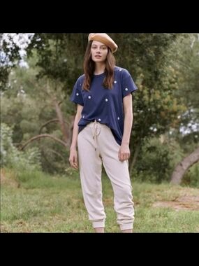 THE GREAT. Boxy CREW TEE